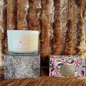 Trina Turk Berry Twist Scented Candle. Packed in a beautiful handmade gift box.